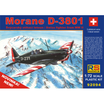 MORANE D-3801 Swiss aircraft   ( 1940 / 1947 )